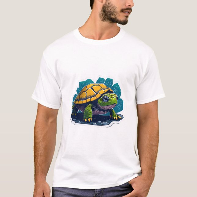 Camiseta Tortuga Adorable (Anverso)