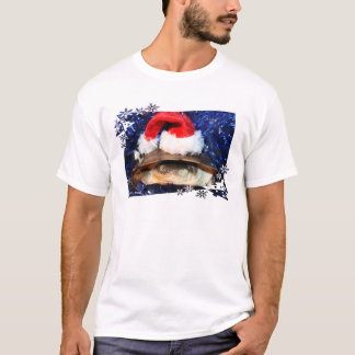 Camiseta Tortuga africana del sideneck que lleva el gorra