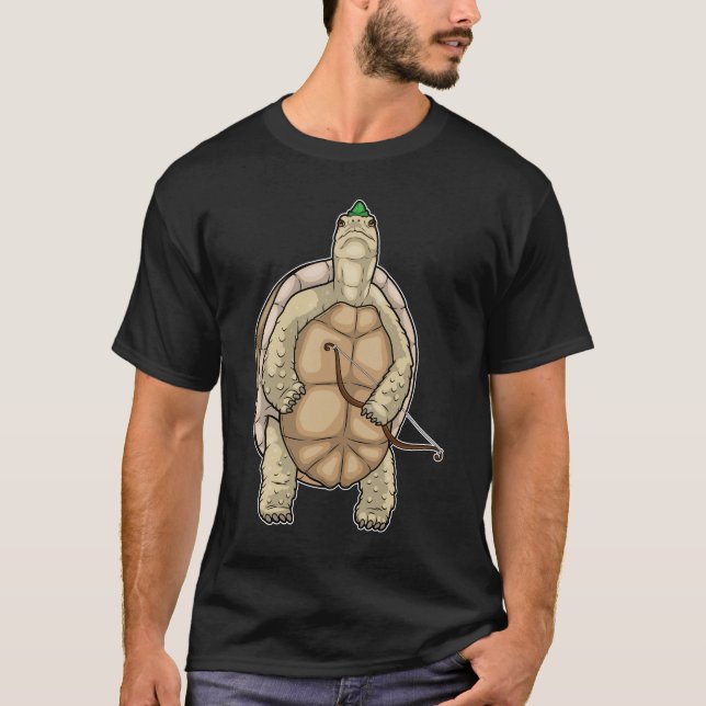 Camiseta Tortuga Archer Bow (Anverso)