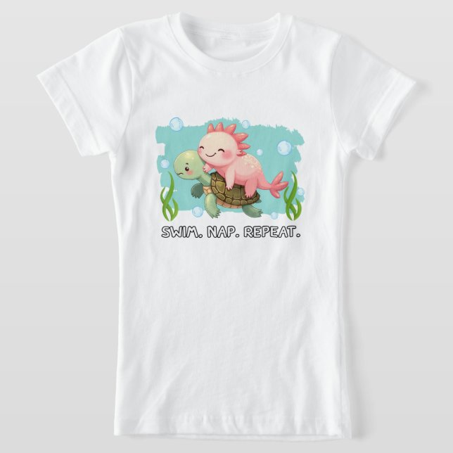 Camiseta Tortuga Axolotl (Distribución)