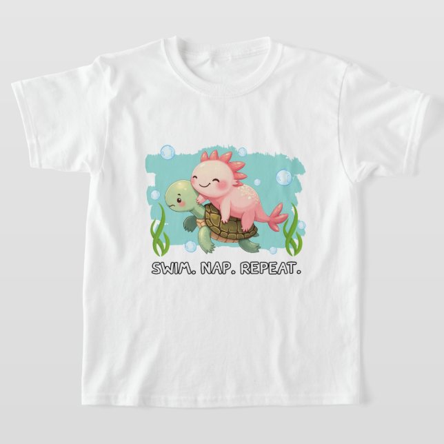 Camiseta Tortuga Axolotl (Distribución)