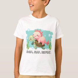 Camiseta Tortuga Axolotl