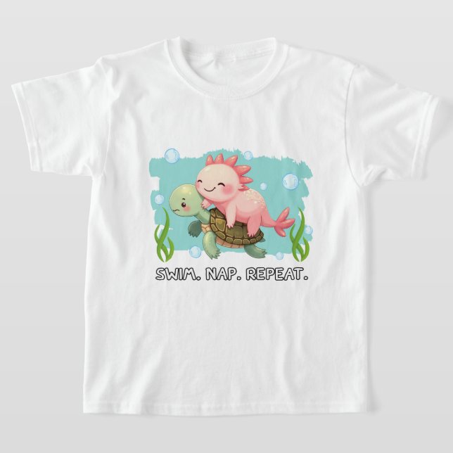 Camiseta Tortuga Axolotl (Distribución)