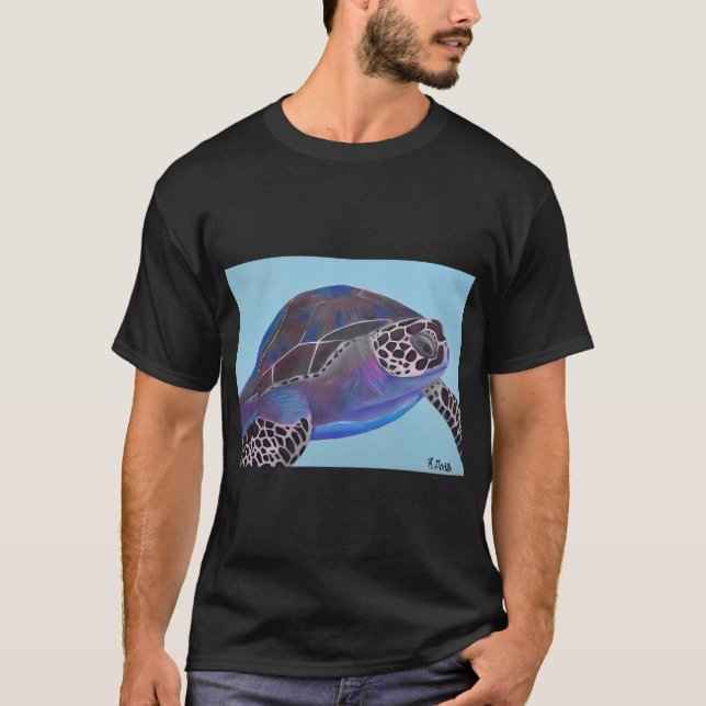 Camiseta Tortuga Azul (Anverso)