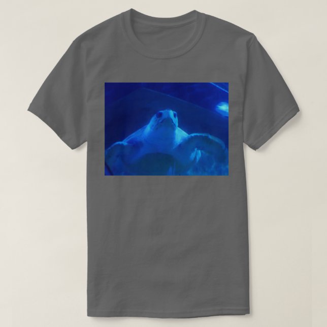 Camiseta Tortuga azul (Diseño del anverso)