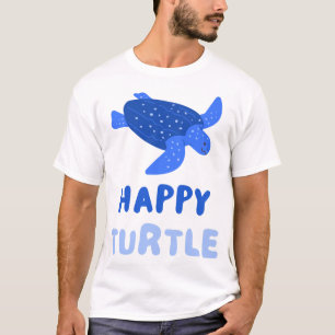 Camiseta Tortuga Azul Medio Ambiente Tierra Salva Nuestro P