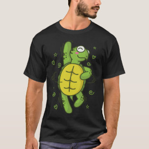 Camiseta Tortuga bailando Reptis Water Back Shell