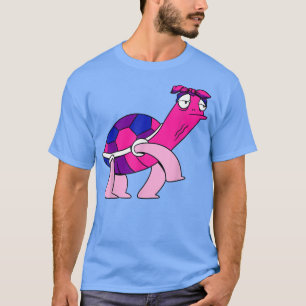 Camiseta Tortuga Bisexual LGBT-Q Animalito Lindo Bandera de