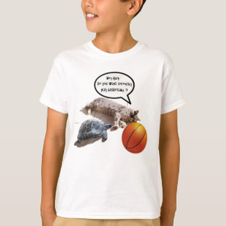 CAMISETA TORTUGA CAT Y BALONCESTO