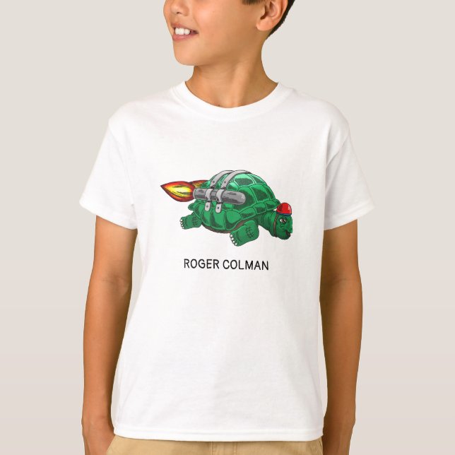 Camiseta Tortuga Cohete (Anverso)