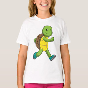 Camiseta Tortuga como corredora en carrera