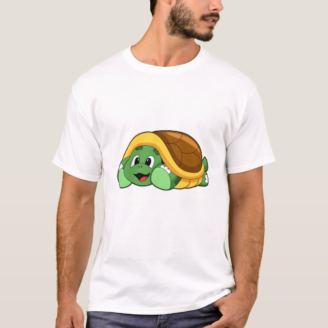 Camiseta Tortuga con caparazón (Anverso)