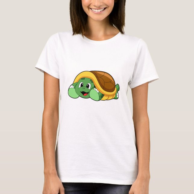 Camiseta Tortuga con caparazón (Anverso)
