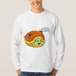 Camiseta Tortuga con caparazón como casa