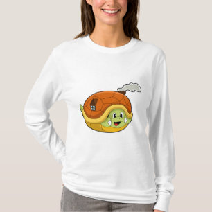 Camiseta Tortuga con caparazón como casa