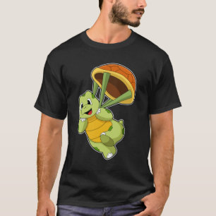 Camiseta Tortuga con caparazón como parachoques