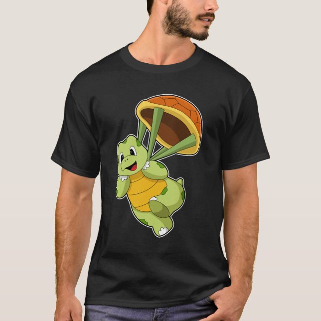 Camiseta Tortuga con caparazón como parachoques (Anverso)