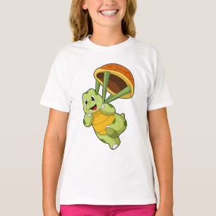 Camiseta Tortuga con caparazón como parachoques