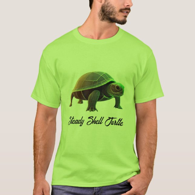 Camiseta Tortuga con caparazón firme (Anverso)