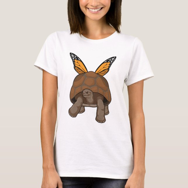 Camiseta Tortuga con colores arcoiris (Anverso)