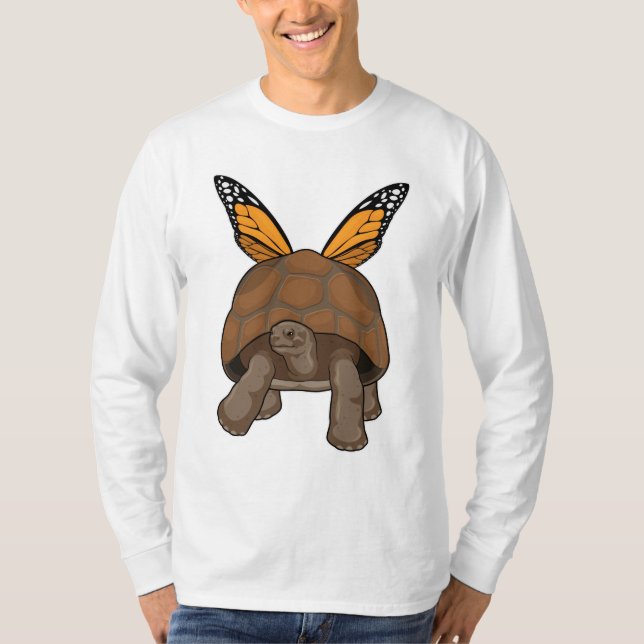 Camiseta Tortuga con colores arcoiris (Anverso)
