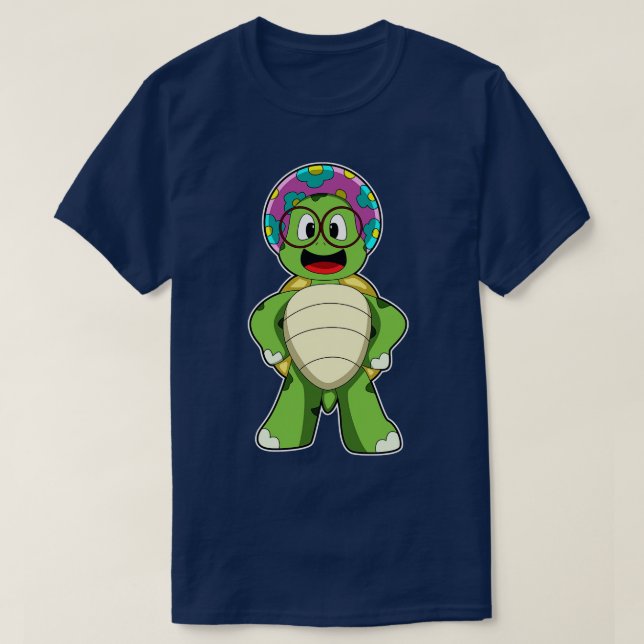 Camiseta Tortuga con Gorra (Diseño del anverso)
