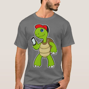 Camiseta Tortuga con Gorra de teléfono