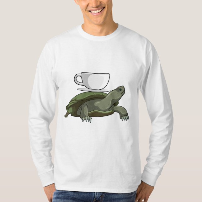 Camiseta Tortuga con té (Anverso)