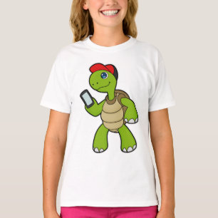 Camiseta Tortuga con teléfono y Gorra