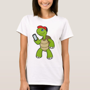Camiseta Tortuga con teléfono y Gorra