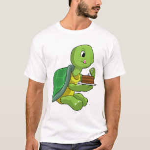 Camiseta Tortuga con torta