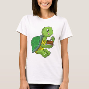 Camiseta Tortuga con torta