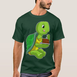 Camiseta Tortuga con torta
