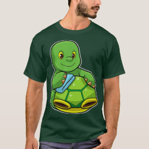 Camiseta Tortuga con tramo de limpieza de conchas