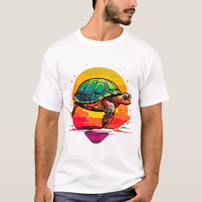 Camiseta Tortuga Copiar Copiar Copiar (Anverso)