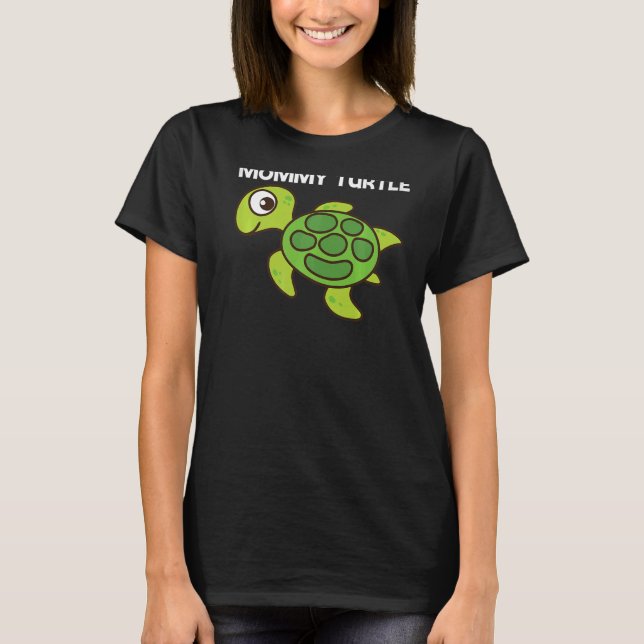 Camiseta Tortuga Cuidada Para Mujeres Madre Reptile De Tort (Anverso)