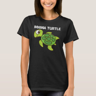 Camiseta Tortuga Cuidada Para Mujeres Madre Reptile De Tort