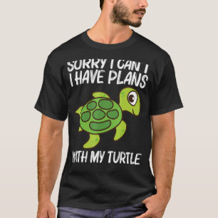 Camiseta Tortuga Cuta Para Hombres Mujeres Reptiles De Tort