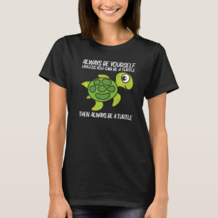 Camiseta Tortuga Cuta Para Hombres Mujeres Reptiles De Tort