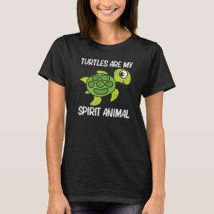 Camiseta Tortuga Cuta Para Hombres Mujeres Reptiles De Tort