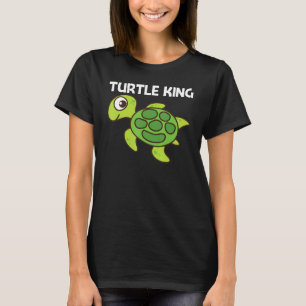Camiseta Tortuga Cuta Para Hombres Padres Reptiles De Tortu