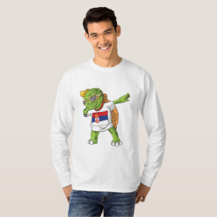 Camiseta Tortuga Dabbing de Serbia