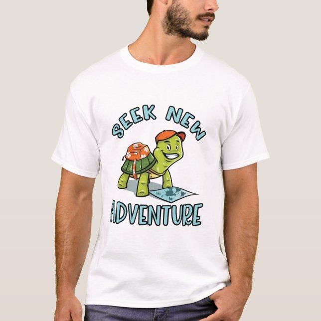 Camiseta Tortuga de Aventura (Anverso)