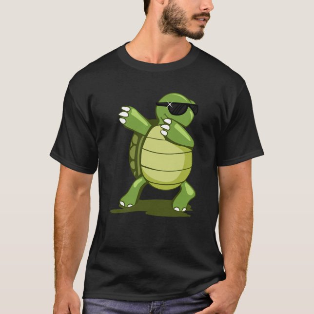 Camiseta Tortuga de baile (Anverso)