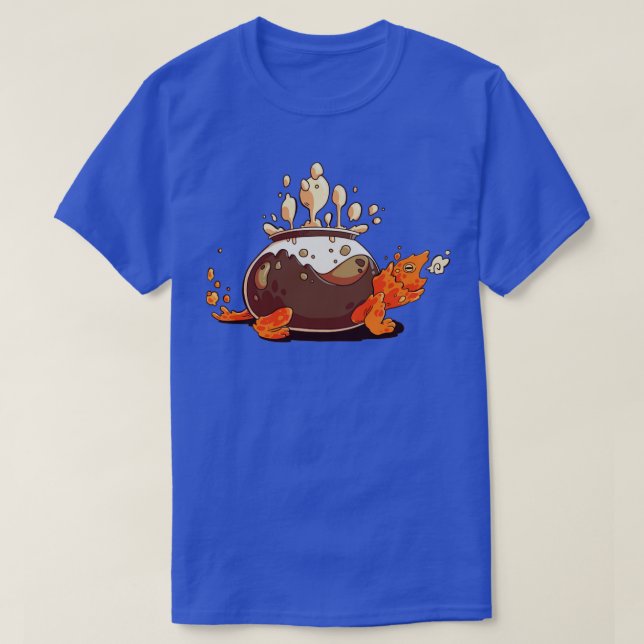 Camiseta Tortuga de café (Diseño del anverso)