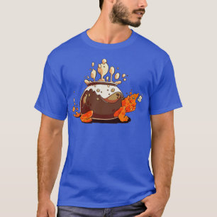 Camiseta Tortuga de café