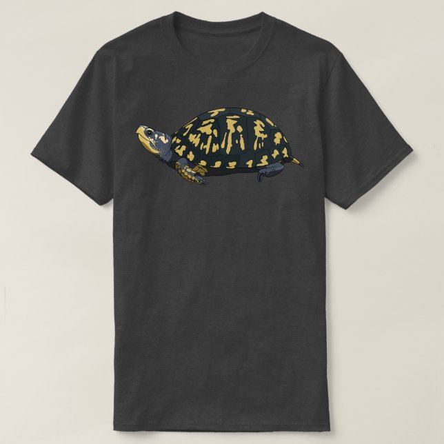 Camiseta Tortuga de caja (Diseño del anverso)
