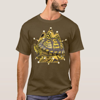Camiseta Tortuga de caja oriental larga