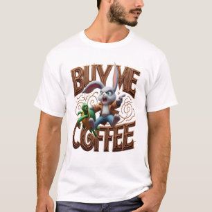 Camiseta Tortuga de carreras de conejitos rápida me compra