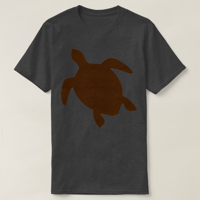 Camiseta Tortuga de chocolate (Diseño del anverso)